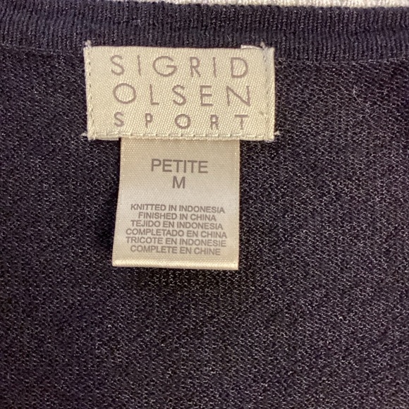 Sigrid Olsen Black Cardigan Sweater - Picture 8 of 14
